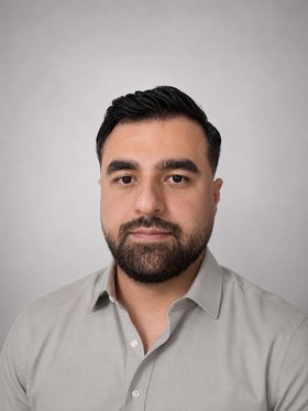 Porträtt av Abdu Al-Azzawi